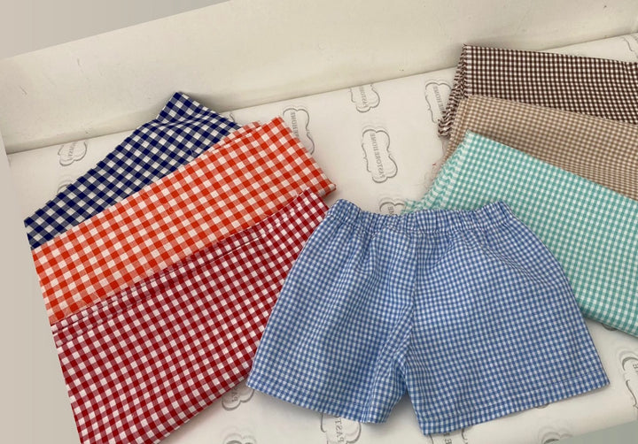 COSTUME PANTALONCINI  QUADRETTI&RIGHE
