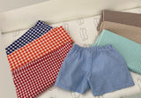COSTUME PANTALONCINI  QUADRETTI&RIGHE