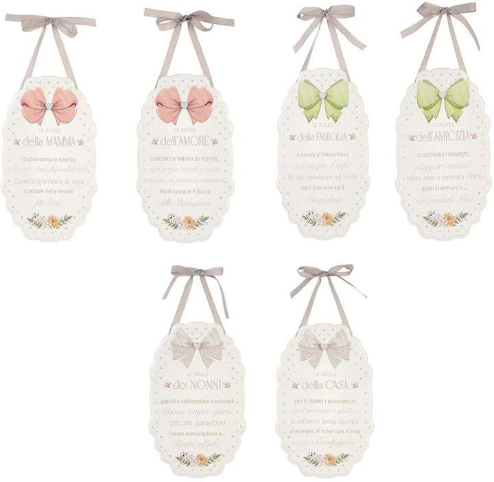 TARGHETTE “LE REGOLE”