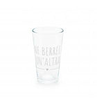 BICCHIERE BIRRA CON SCRITTA