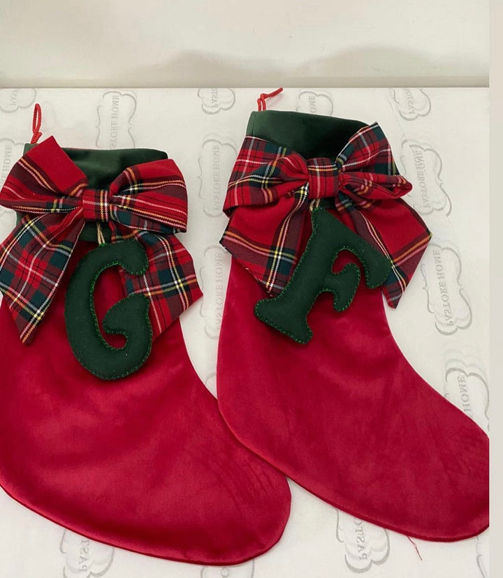 CALZA FIOCCO e LETTERA